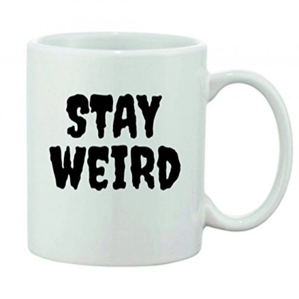 Generic Ceramic Coffee Mug – White, 11 Oz