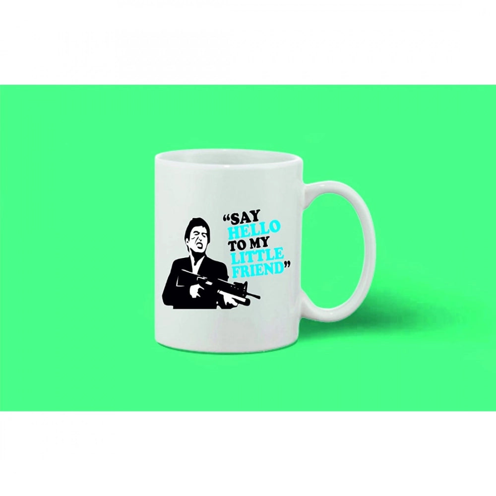 Generic Ceramic Coffee Mug – White, 11 Oz