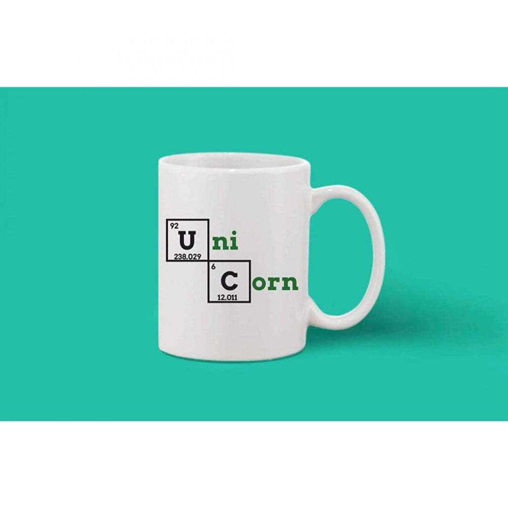 Generic Ceramic Coffee Mug – White, 11 Oz