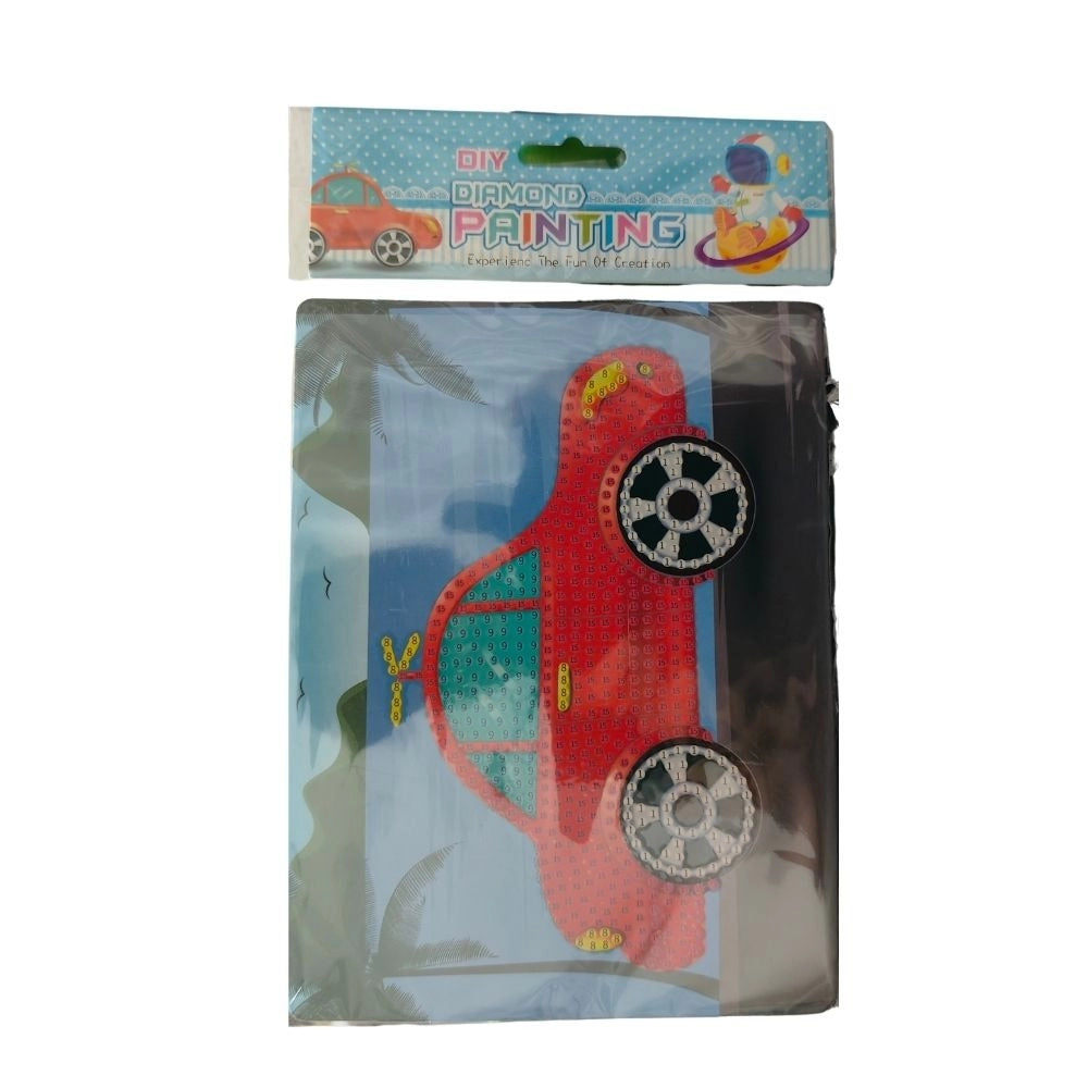 Pack of 2 Car Diamond Painting Kit – Cardboard Creative Stationery