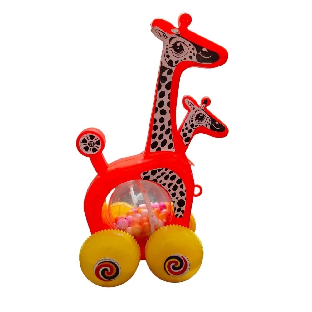 Pull-Along Kangaroo with Joeys PVC Toy – Assorted