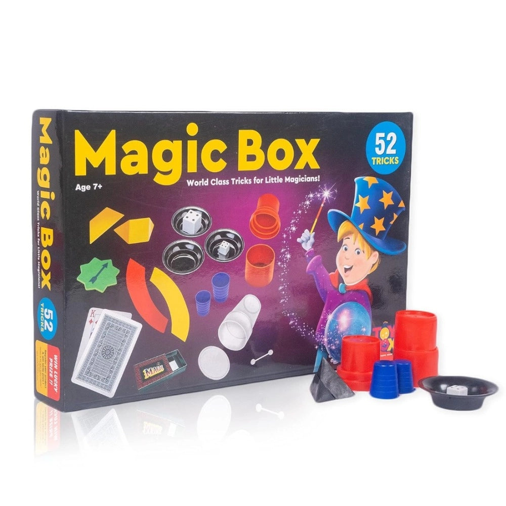 Magician Tricks Magic Box | Cardboard, Plastic | Educational Toys | 3+ Years
