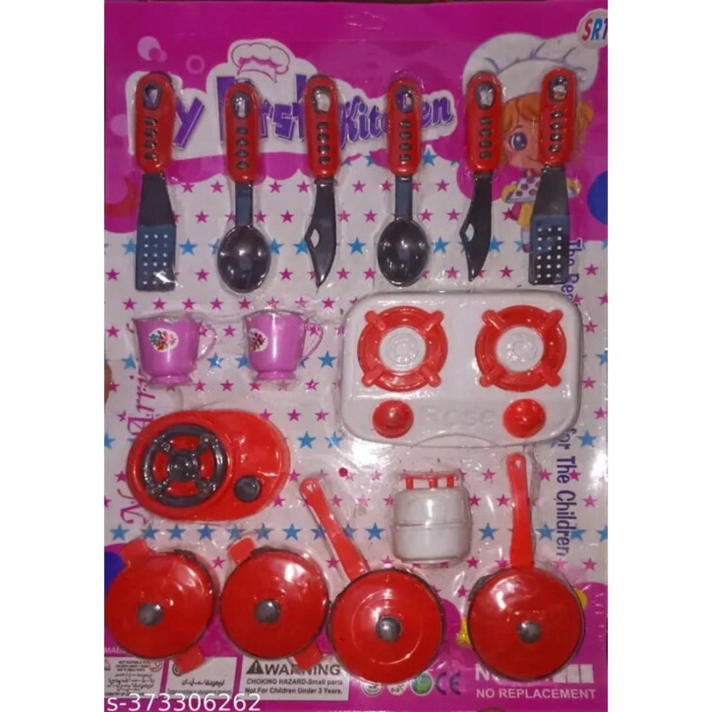 Mix Kitchen Set for Kids – Plastic Pretend Play Toy