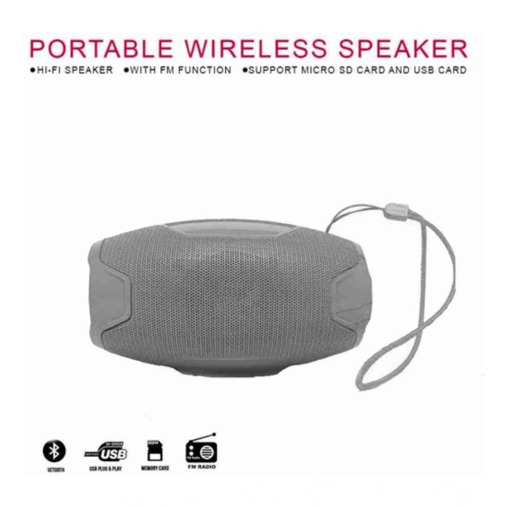 AO105 Wireless Bluetooth Speaker – Grey Portable Speaker