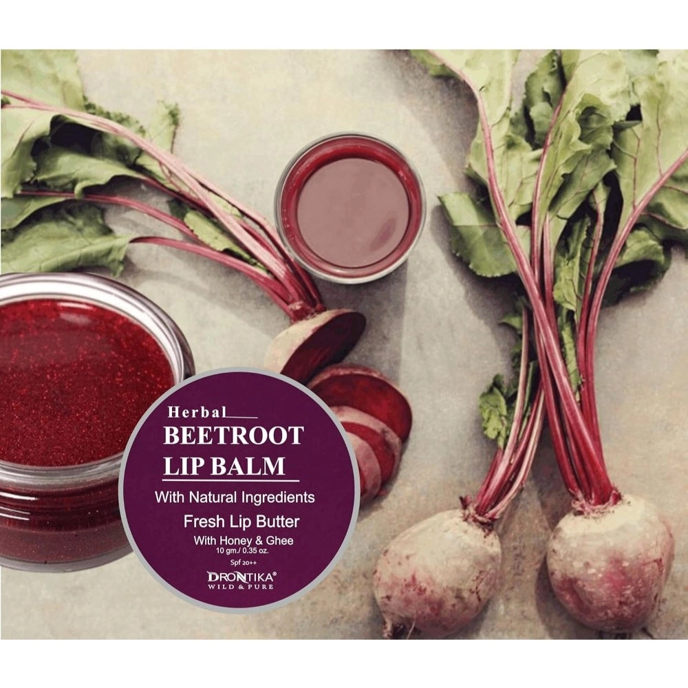 Unisex Herbal Beetroot & Rose Lip Balm Pack of 2 – 10g