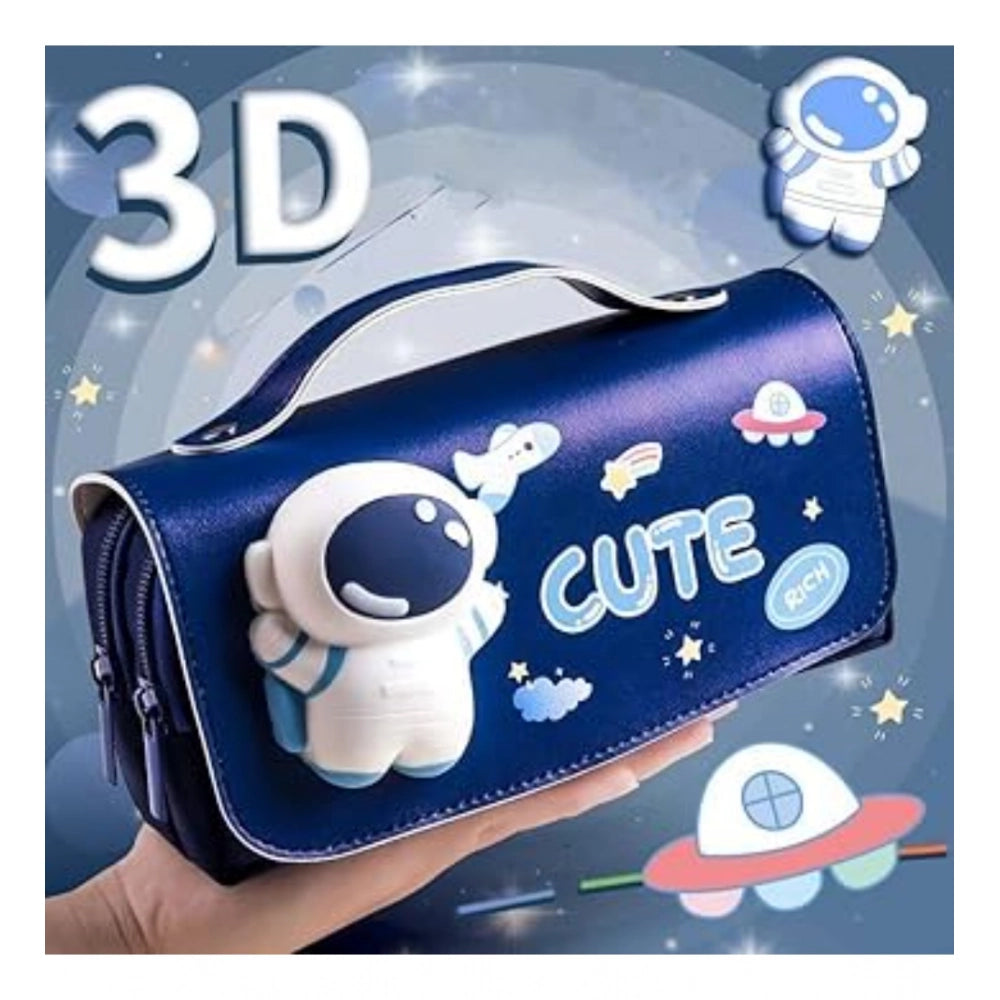 Generic Polyester 3D Pencil Pouch for Kids
