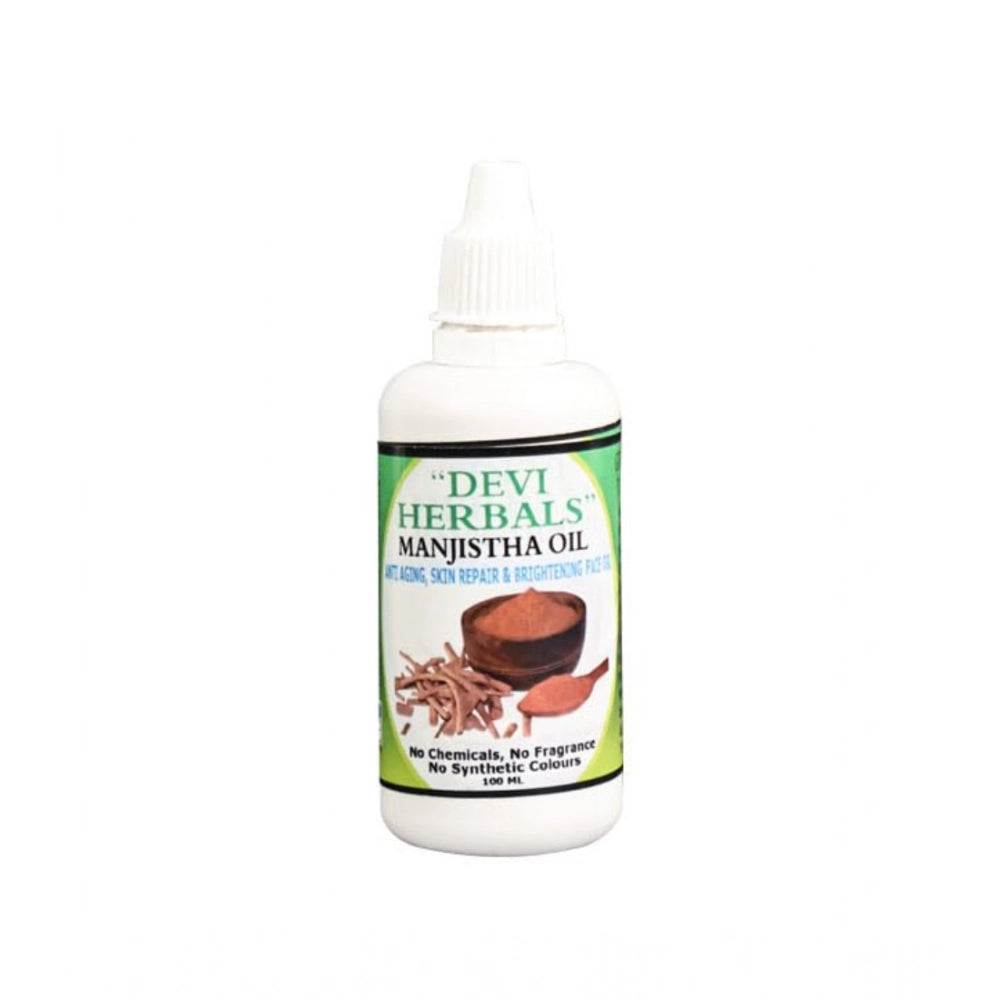 Devi Herbal Manjistha Oil 50 ML | Natural Herbal Hair & Skin Care Oil
