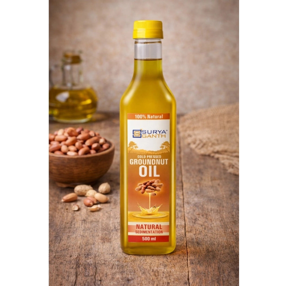 Cold Pressed Groundnut Oil Made From Native Groundnut Seeds