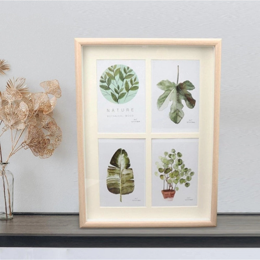 Acrylic Four Photo Collage Frame Multicolor