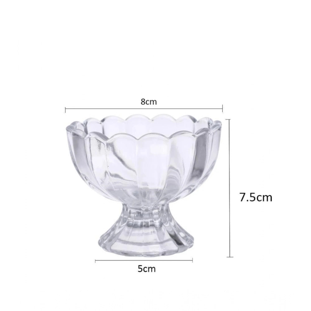 Set of 6 Unbreakable Plastic Dessert & Ice Cream Bowls | Assorted