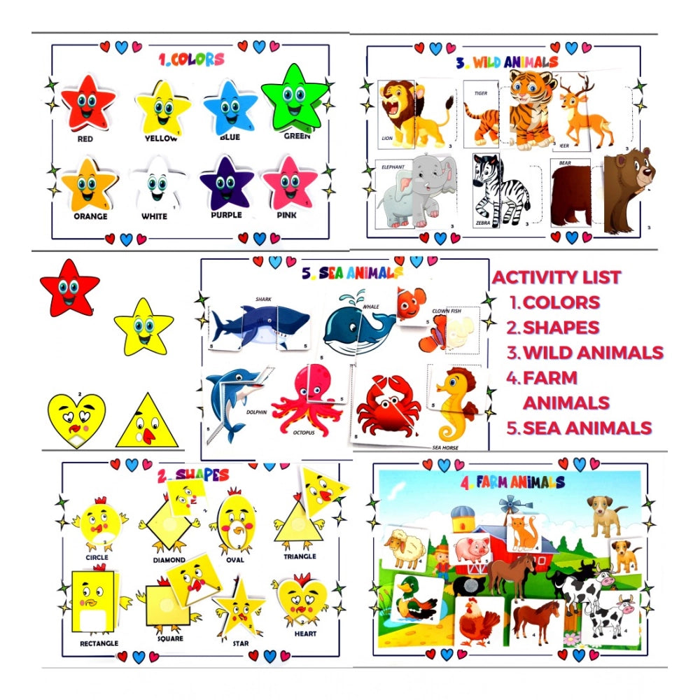 Early Childhood Development Activity Book for Kids Ages 2–4