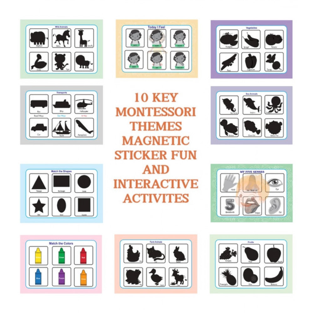Stick & Unstick Activity Book for Kids Ages 2–4