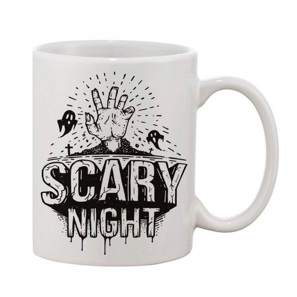 Generic Ceramic Coffee Mug – White, 11 Oz