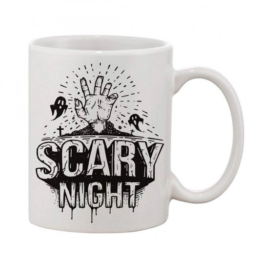 Generic Ceramic Coffee Mug – White, 11 Oz