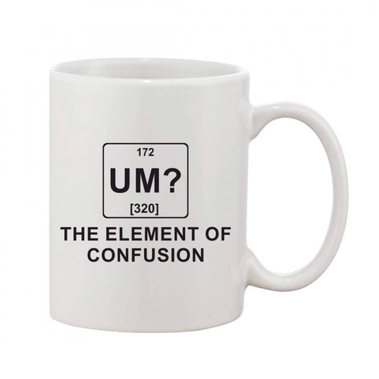 Generic Ceramic Coffee Mug – White, 11 Oz