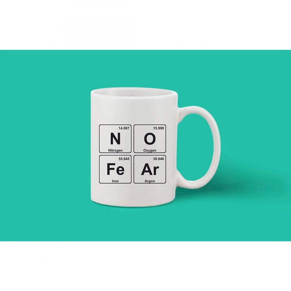 Generic Printed Ceramic Coffee Mug - 1 Pieces, White, 11oz