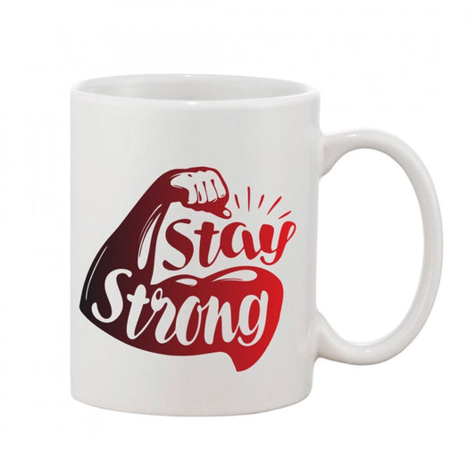 Generic Ceramic Coffee Mug – White, 11 Oz