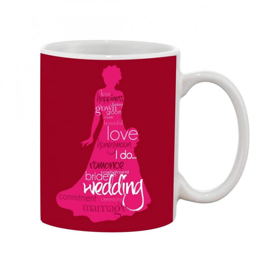 Generic Ceramic Coffee Mug – White, 11 Oz