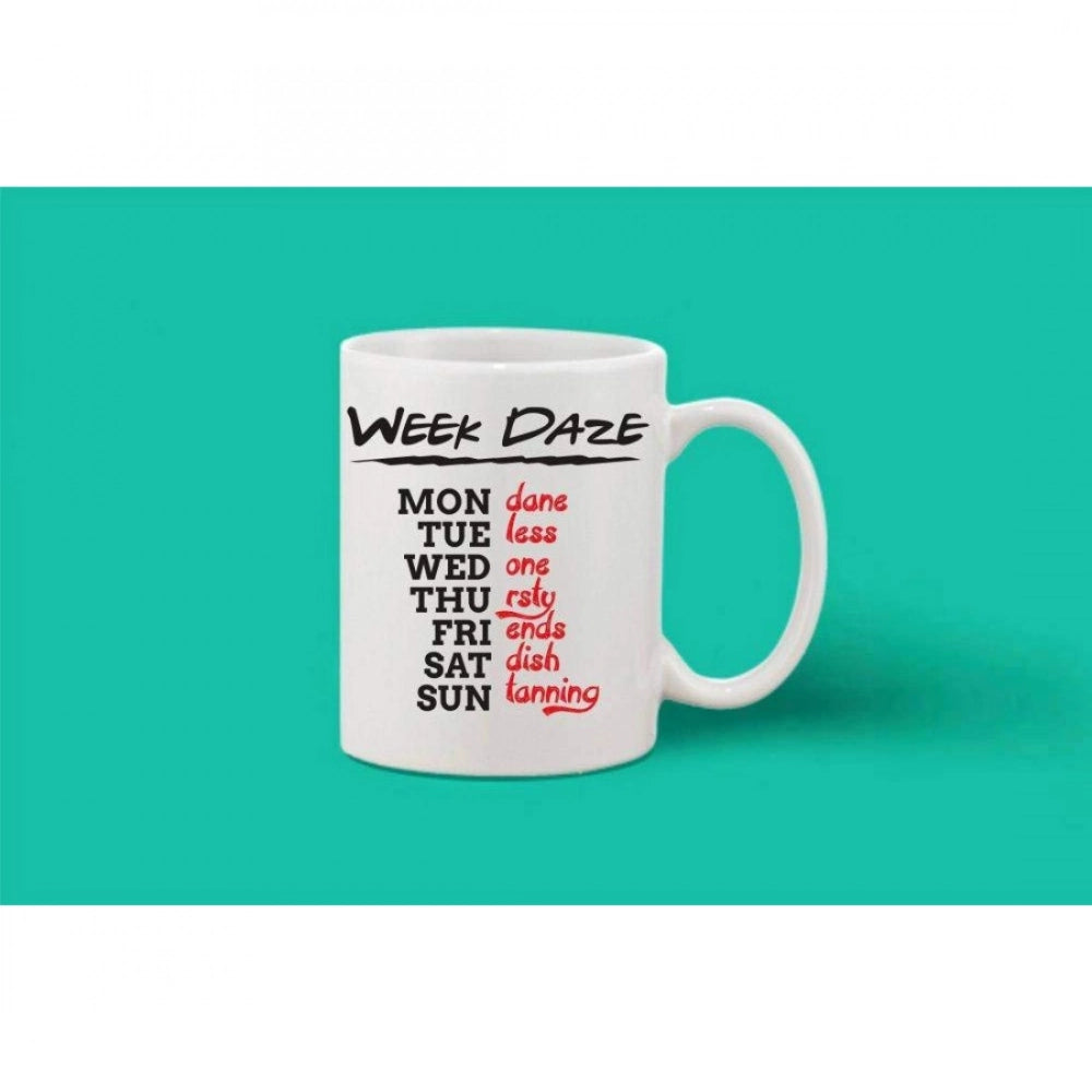 Generic Ceramic Coffee Mug – White, 11 Oz