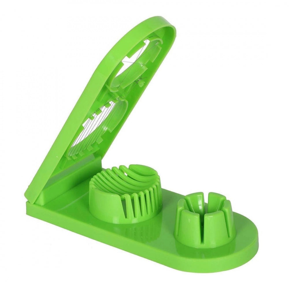 2-in-1 Egg & Mushroom Slicer Cutter – Pack of 2 | Stainless Steel Wire Chopper