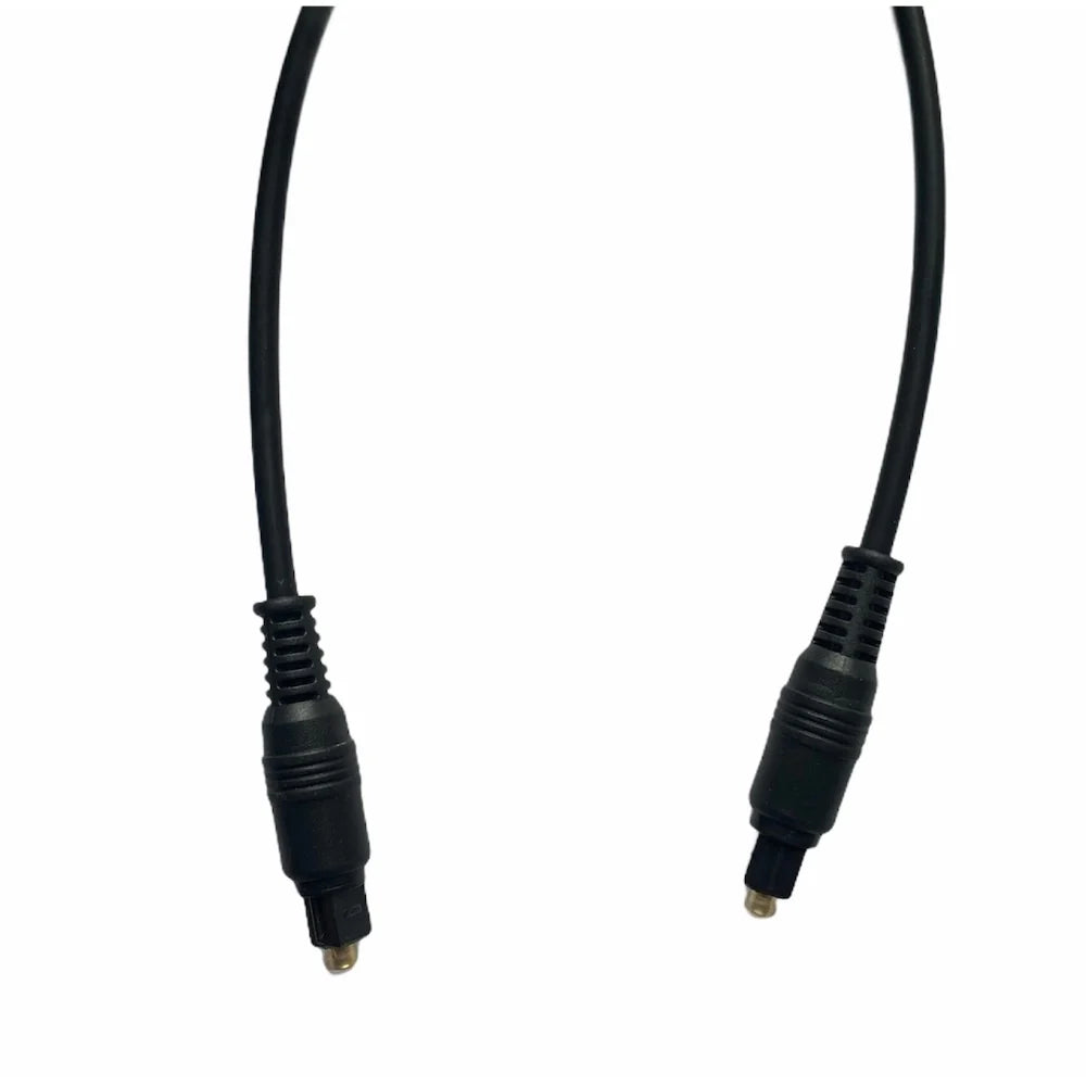 Supreme Quality Digital Optic Fibre Cable 1.5 Yards, Transmission Bandwidth up to 250Mb_s (Black)