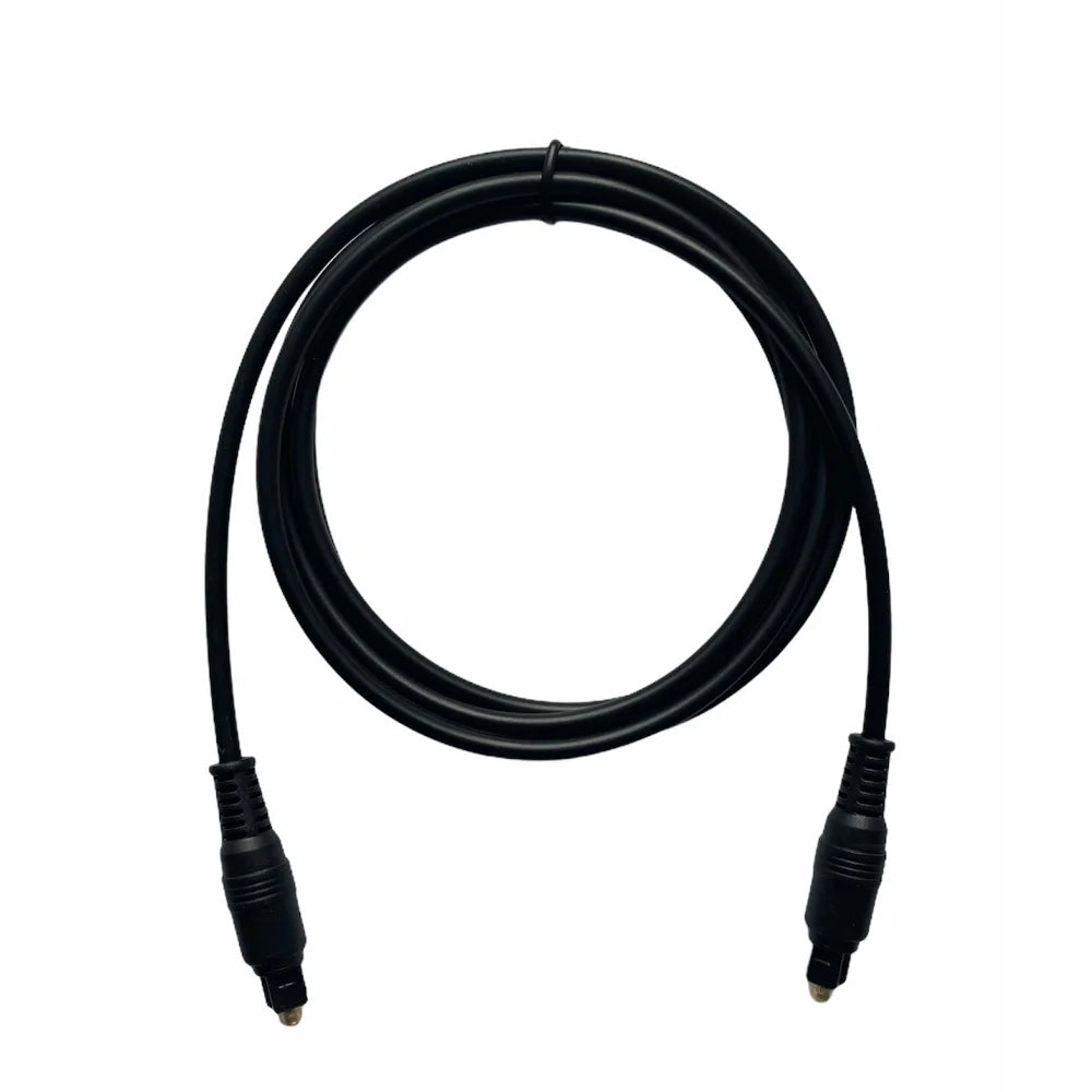 Supreme Quality Digital Optic Fibre Cable 1.5 Yards, Transmission Bandwidth up to 250Mb_s (Black)
