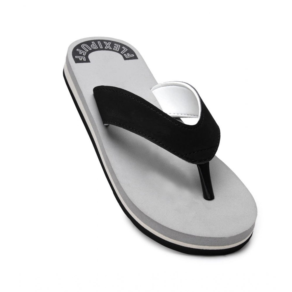 Unisex Rubber Flip Flops – Grey