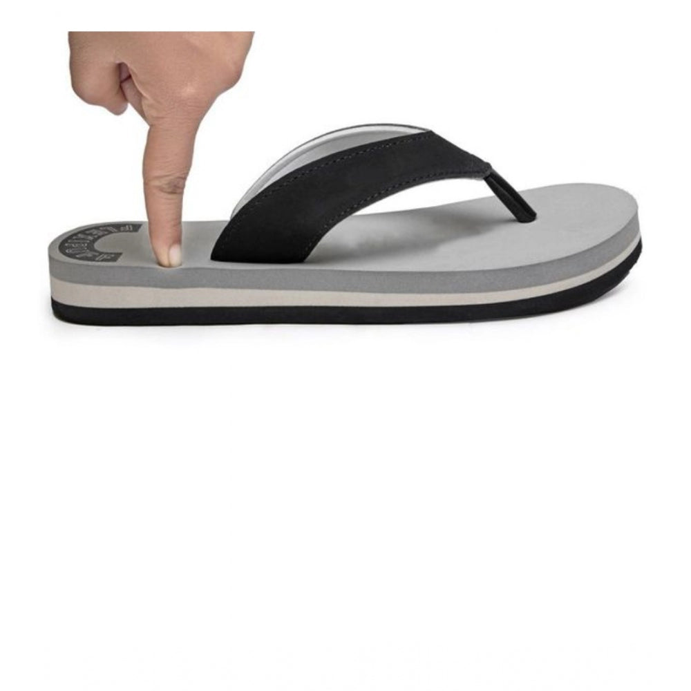 Unisex Rubber Flip Flops – Grey