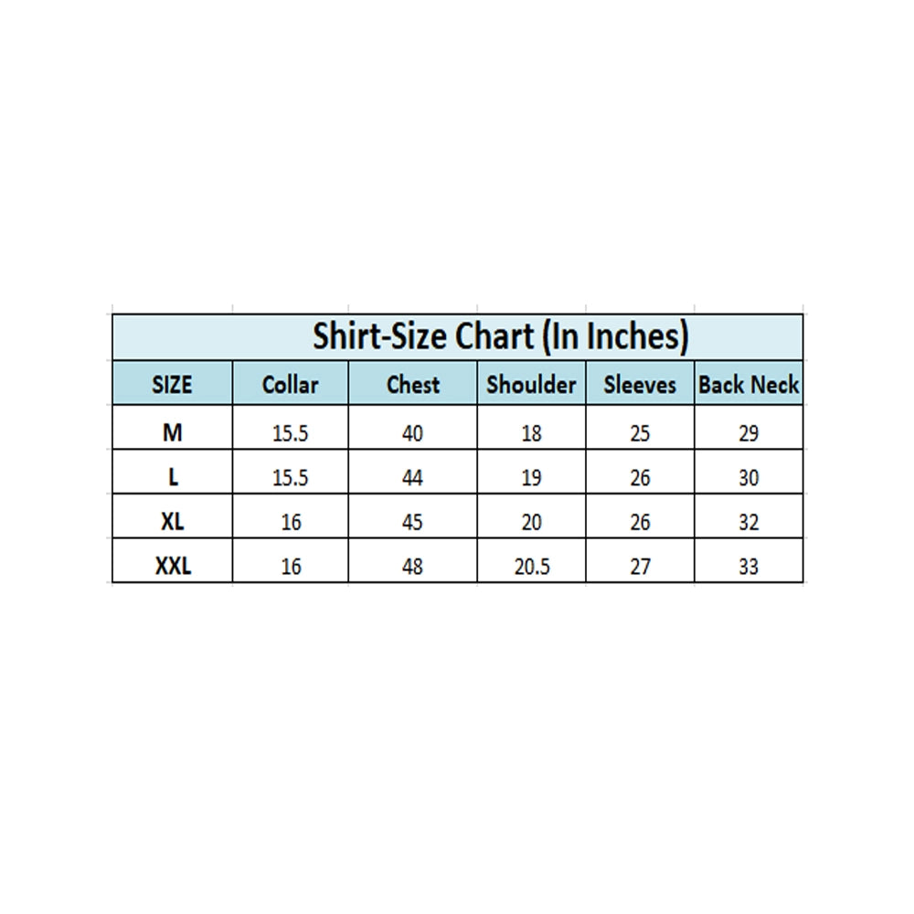Men's Cotton Blend Printed Full Sleeve Shirt – Red