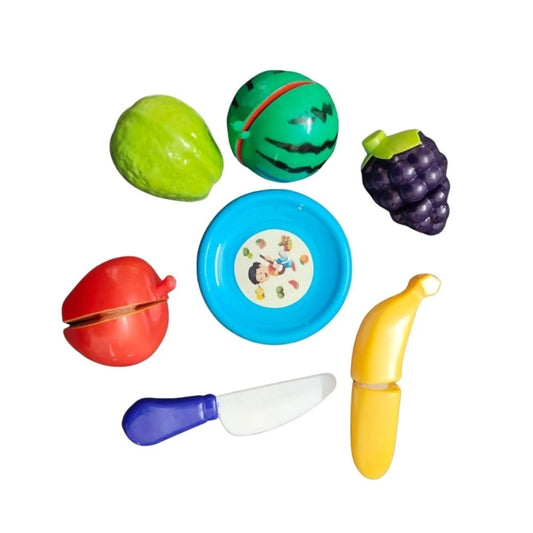 5-Pcs Cutting Fruits Set for Kids – Plastic Pretend Play Toy