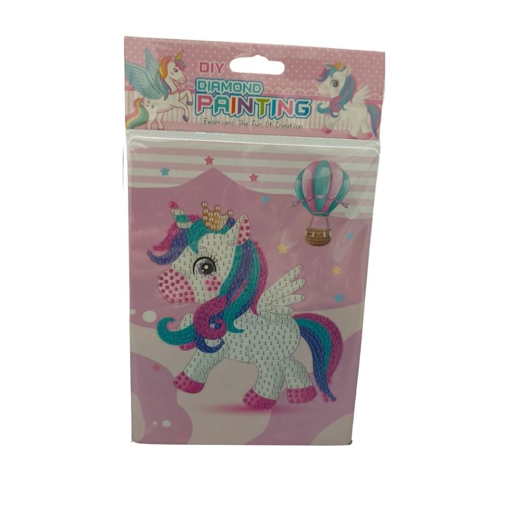 Pack of 2 Unicorn Diamond Painting Kit – Cardboard Creative Stationery