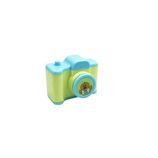 Pack of 3 Camera Model Pencil Sharpeners – Plastic Cartoon Stationery