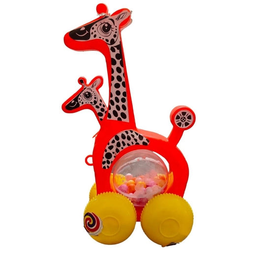 Pull-Along Kangaroo with Joeys PVC Toy – Assorted