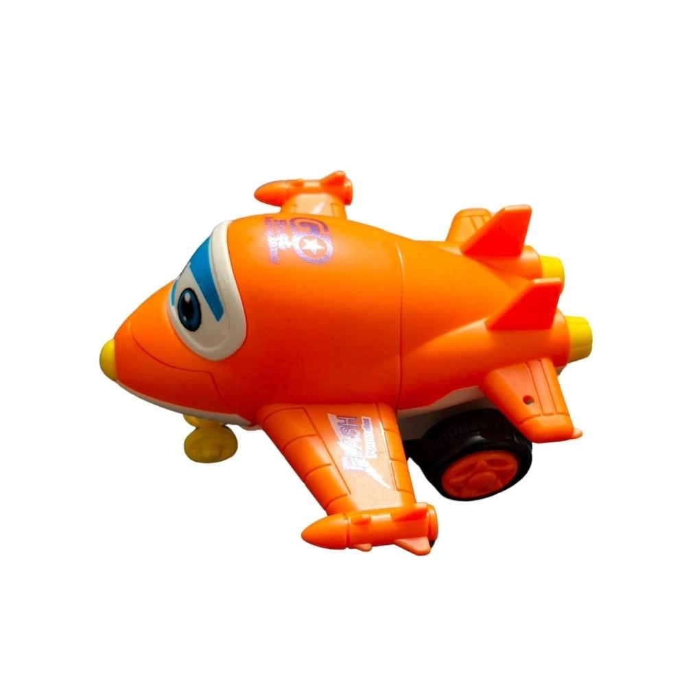 Cartoon Plane Toy for Kids – Plastic Airplane Toy | 1+ Years