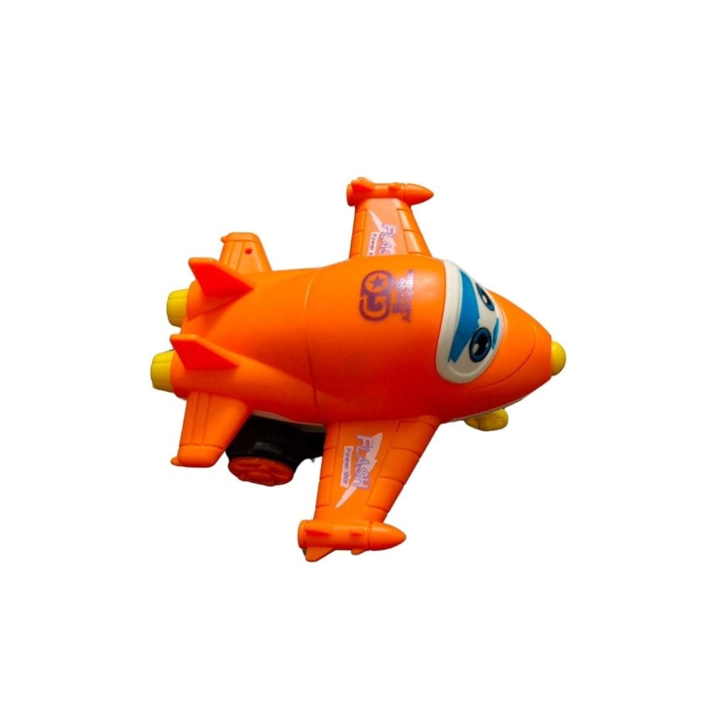 Cartoon Plane Toy for Kids – Plastic Airplane Toy | 1+ Years