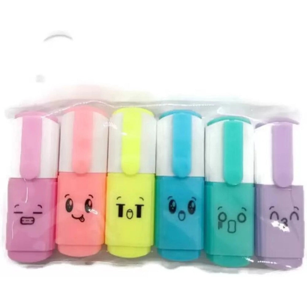 Unique Small Size Highlighter Marker Pen – Plastic Stationery