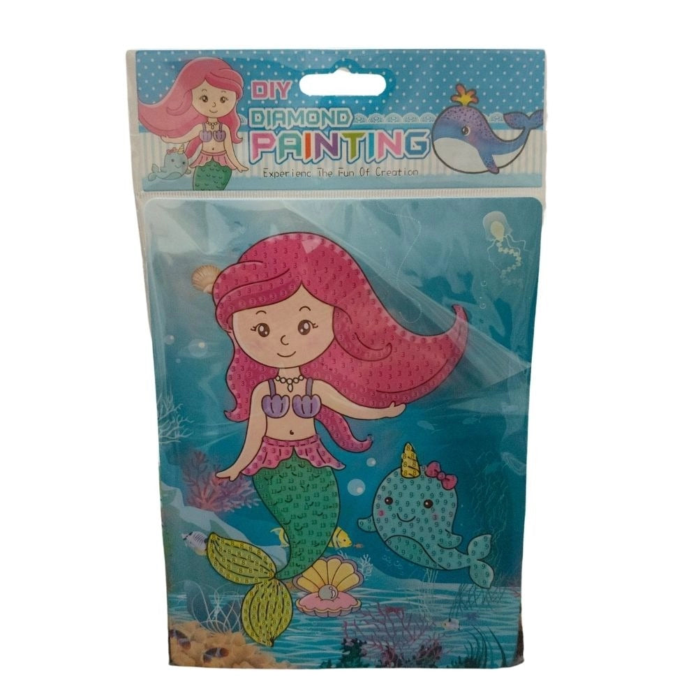Pack of 2 Mermaid Diamond Painting Kit – Cardboard Creative Stationery