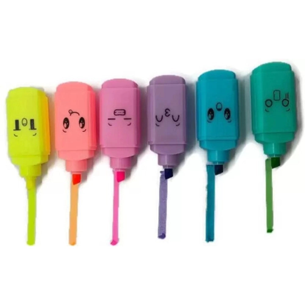 Unique Small Size Highlighter Marker Pen – Plastic Stationery
