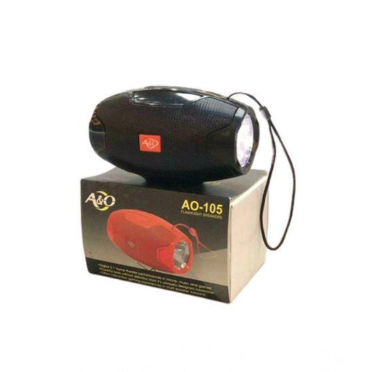 AO105 Wireless Bluetooth Speaker – Black Portable Speaker