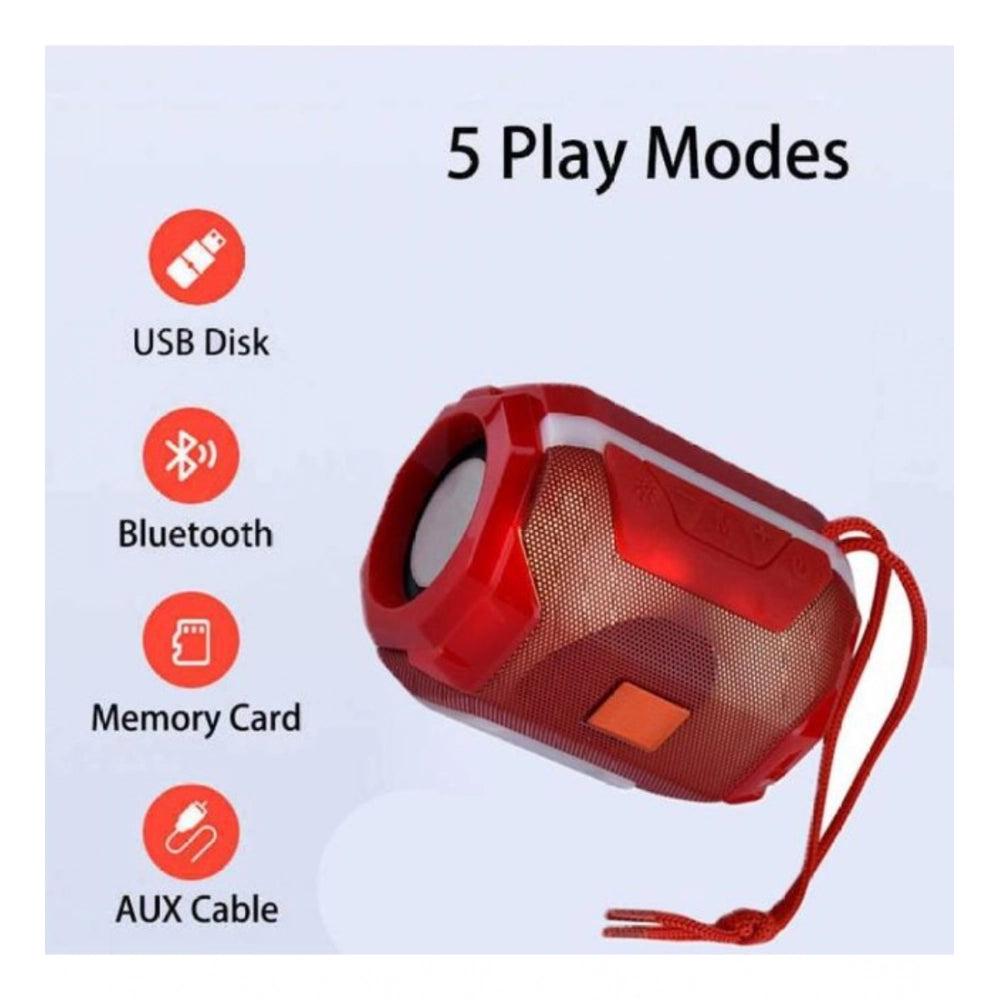 A005 Wireless Bluetooth Speaker – Red Portable Speaker