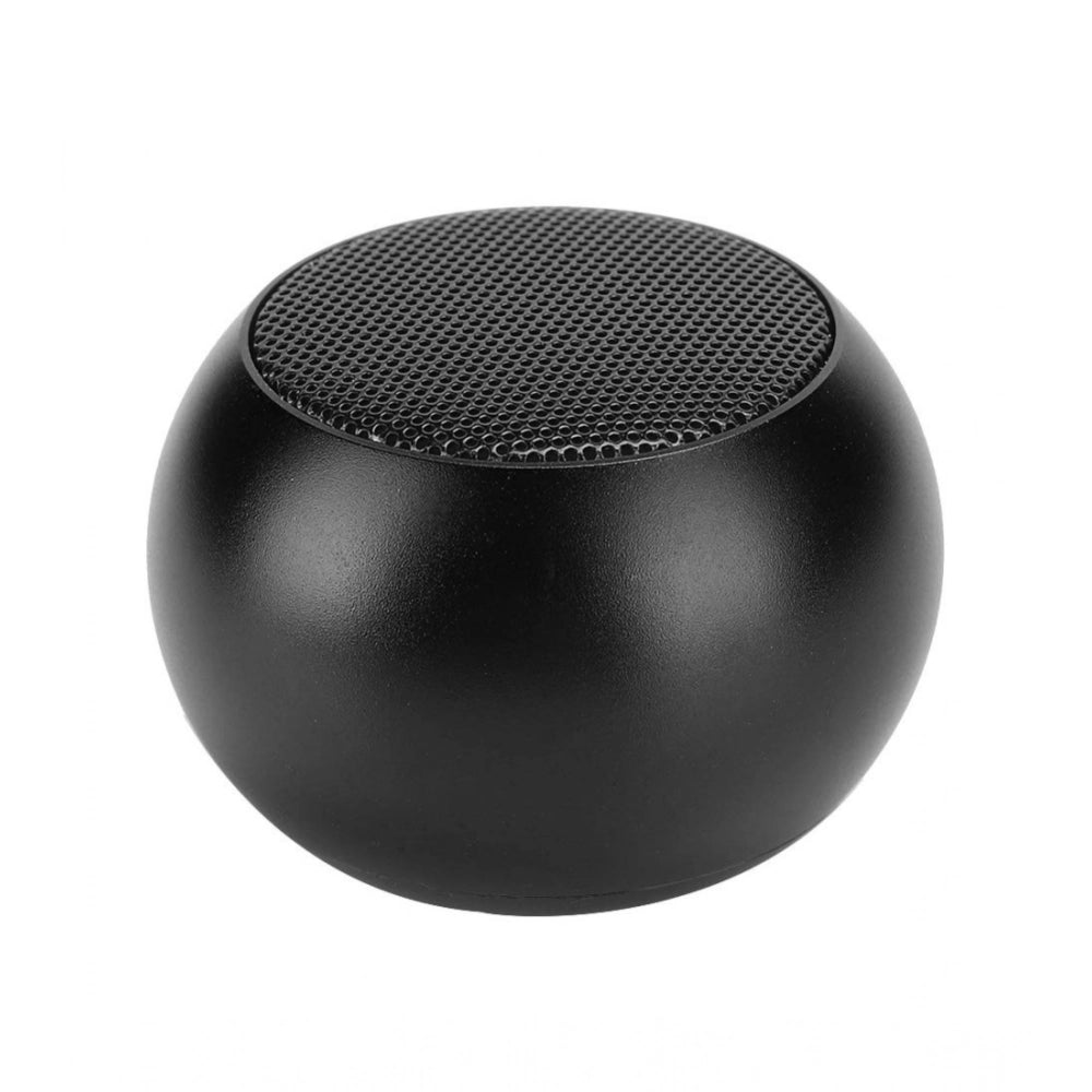 Generic Plastic Rubber Wireless M3 Bluetooth Speaker (Black)
