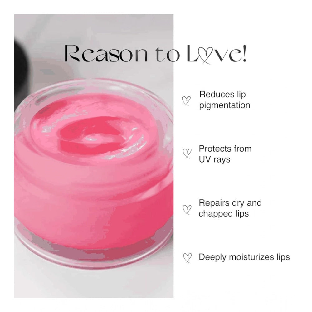 Generic Unisex Herbal Rose Lip Balm for Dark & Chapped Lips 10g