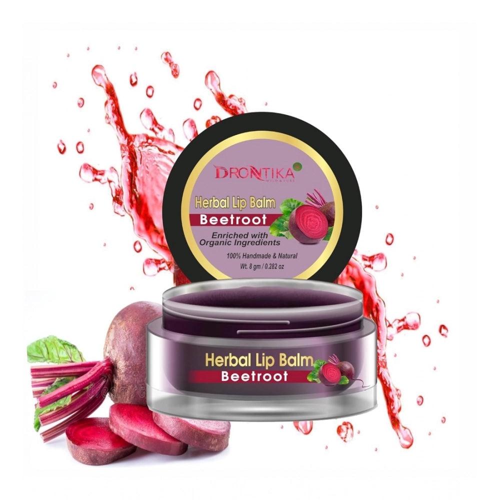 Unisex Herbal Beetroot Lip Balm for Dark & Chapped Lips – 10g