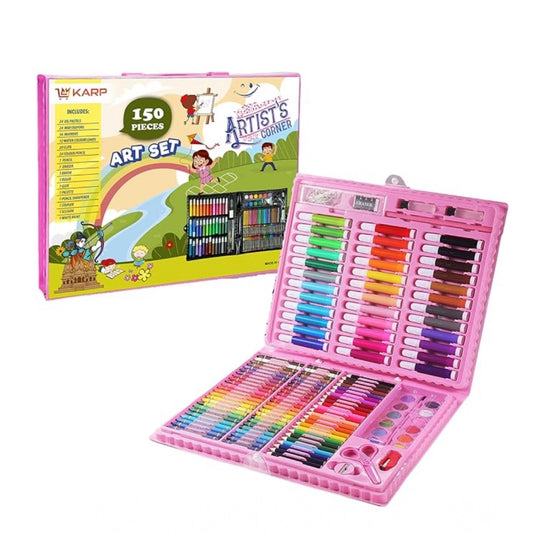 150-Piece Deluxe Art Drawing & Painting Set for Kids