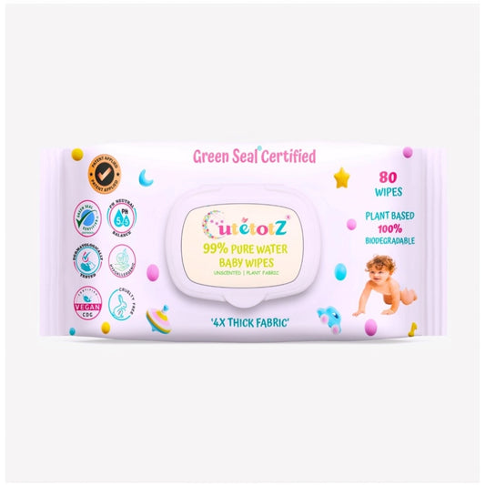 Moisturizing Baby Wipes with Aloe Vera & Almond Oil