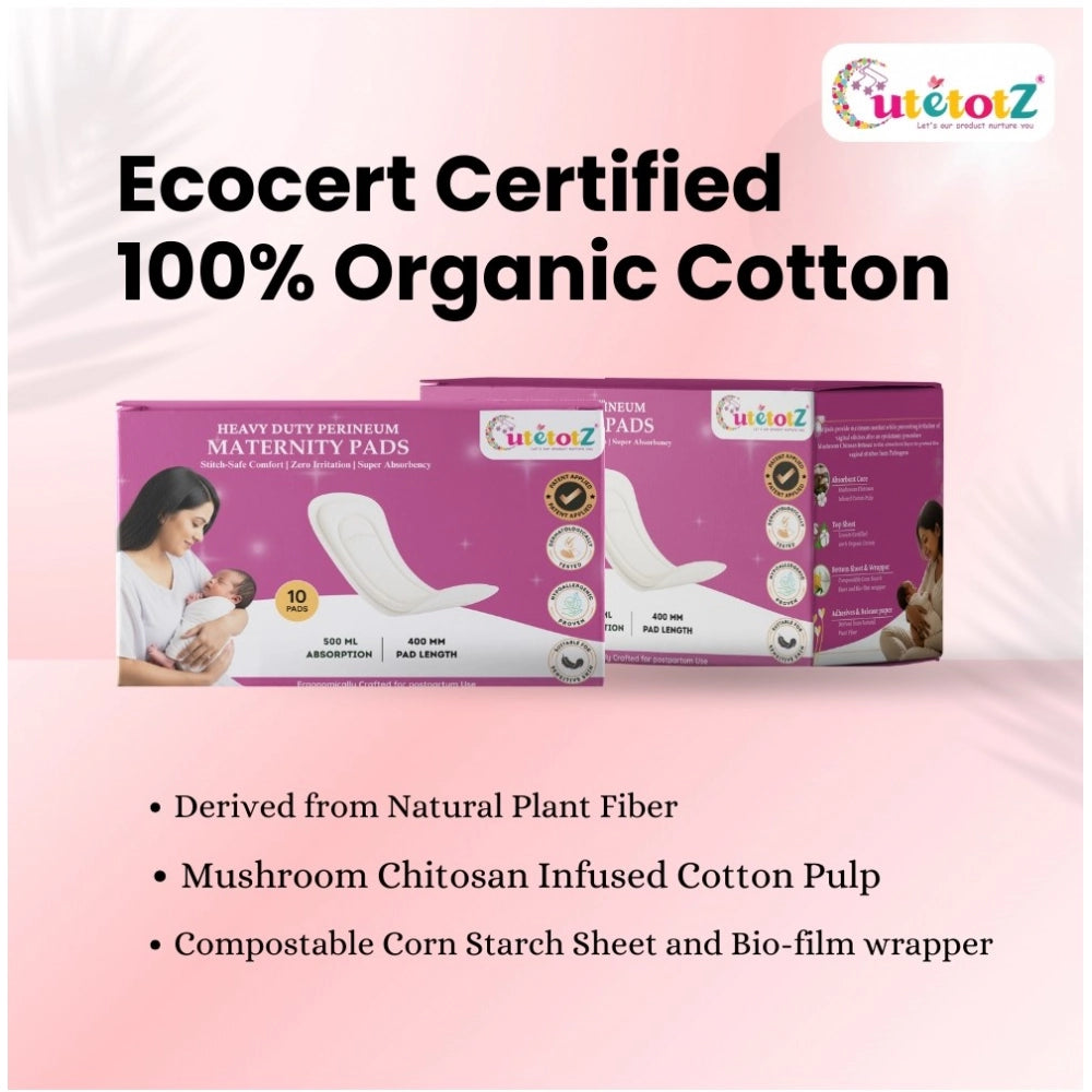 Postnatal Maternity Pads with Wings – High Absorbency