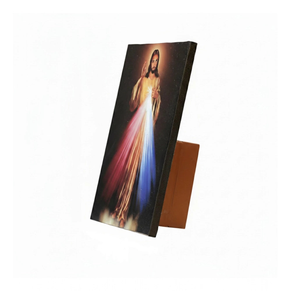 Women's Divine Mercy Jesus Christ Tabletop Bible Verses Player Multicolor
