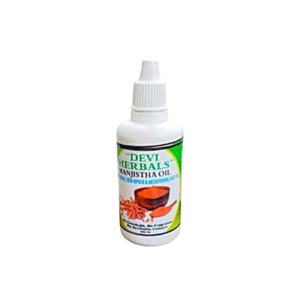 Devi Herbal Manjistha Oil 50 ML | Natural Herbal Hair & Skin Care Oil