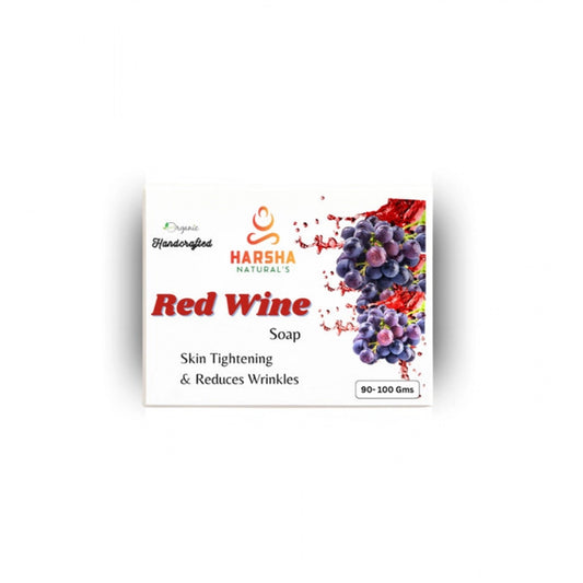 Harsha Natural Red Wine Bathing Soap