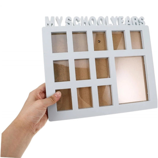 Acrylic School Years Photo Frame Multicolor